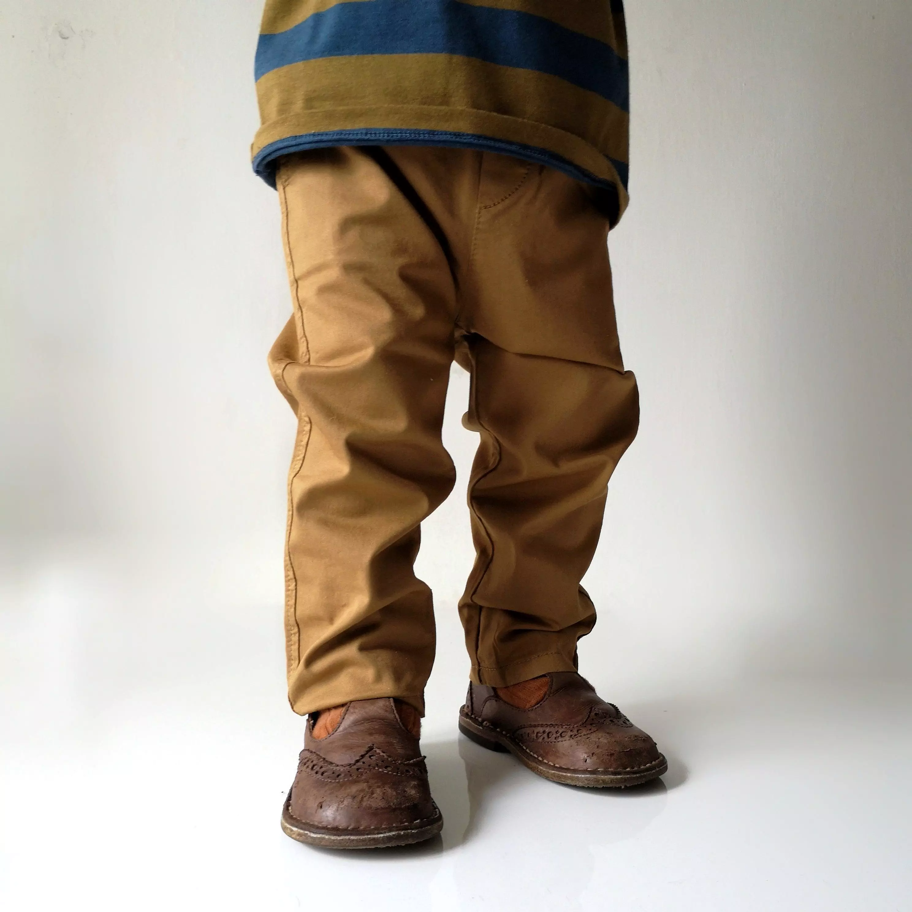 [50%OFF]Basic boy pants light brown