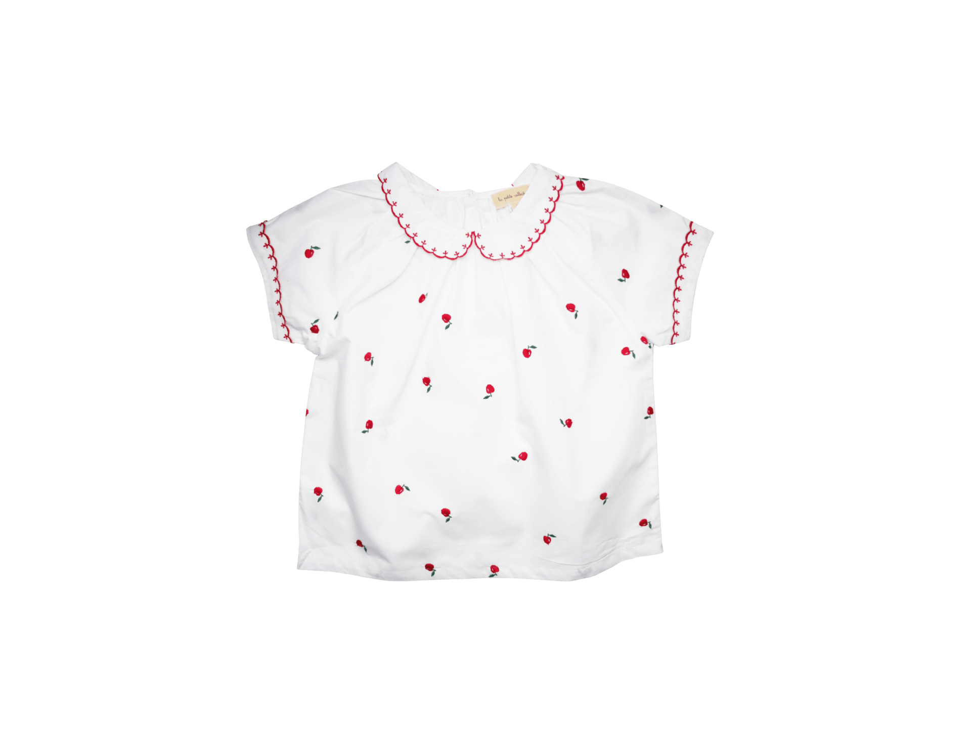 [70%OFF] CAMICIA CON MELINE RICAMATE