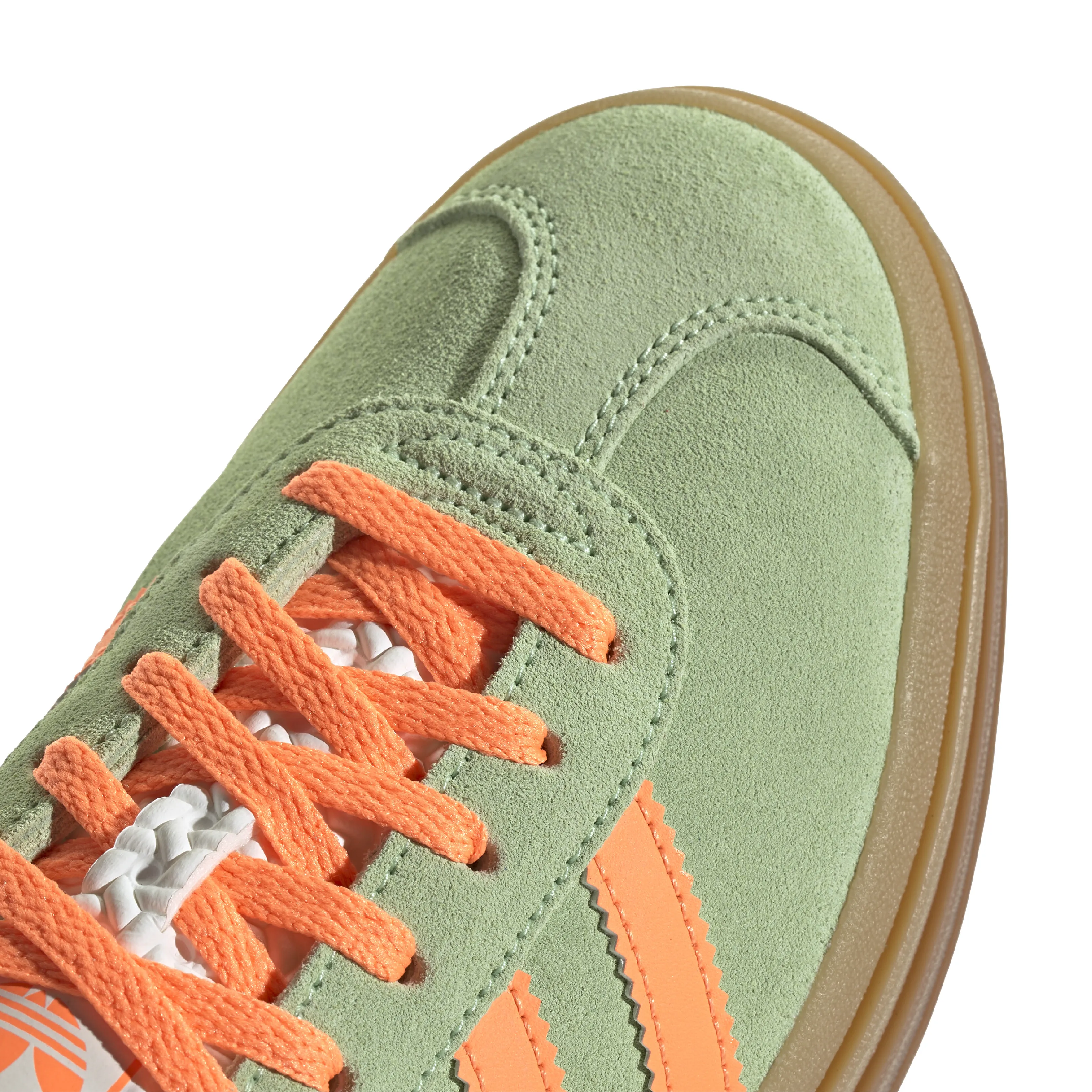 adidas Gazelle Bold Semi Green Spark / Screaming Orange / Core White