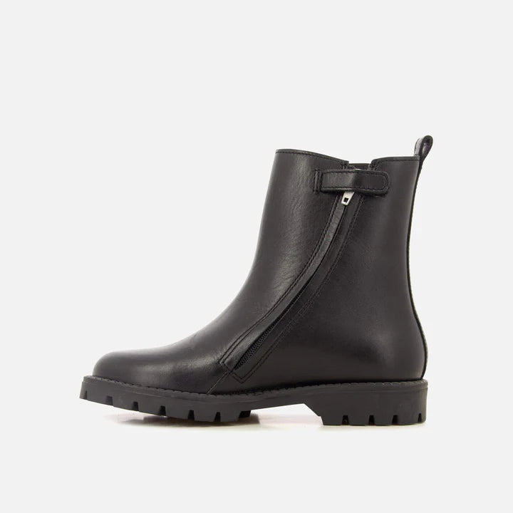 ADOLIE MISTY MID Noir bottines adultes