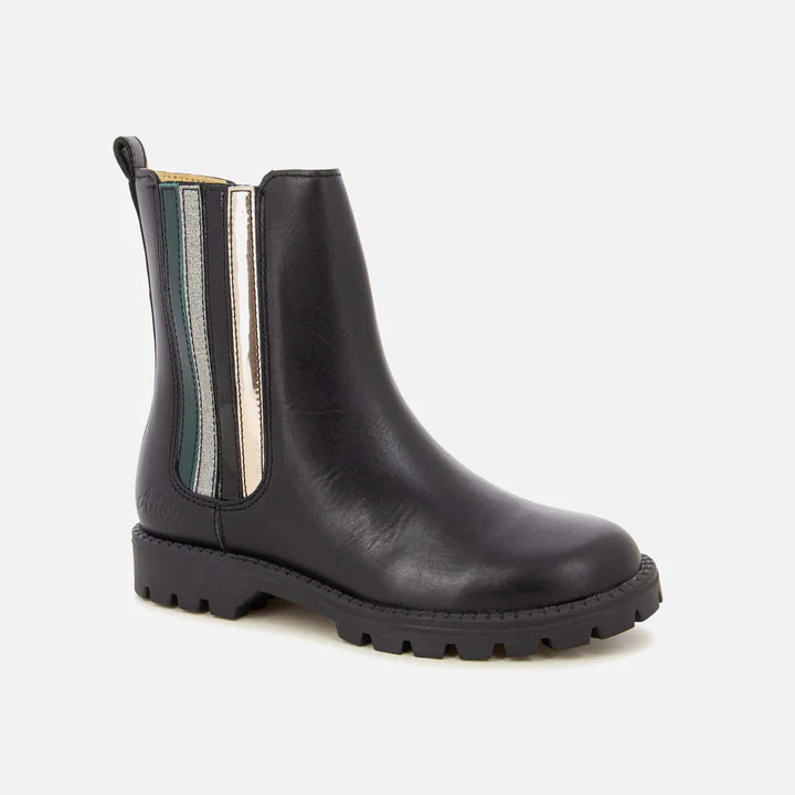 ADOLIE MISTY MID Noir bottines adultes