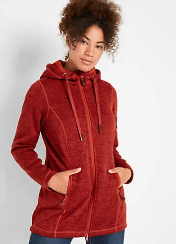 bonprix Hooded Fleece Jacket | Grattan