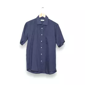 Carpasus Shirt Linen Short Lido navy