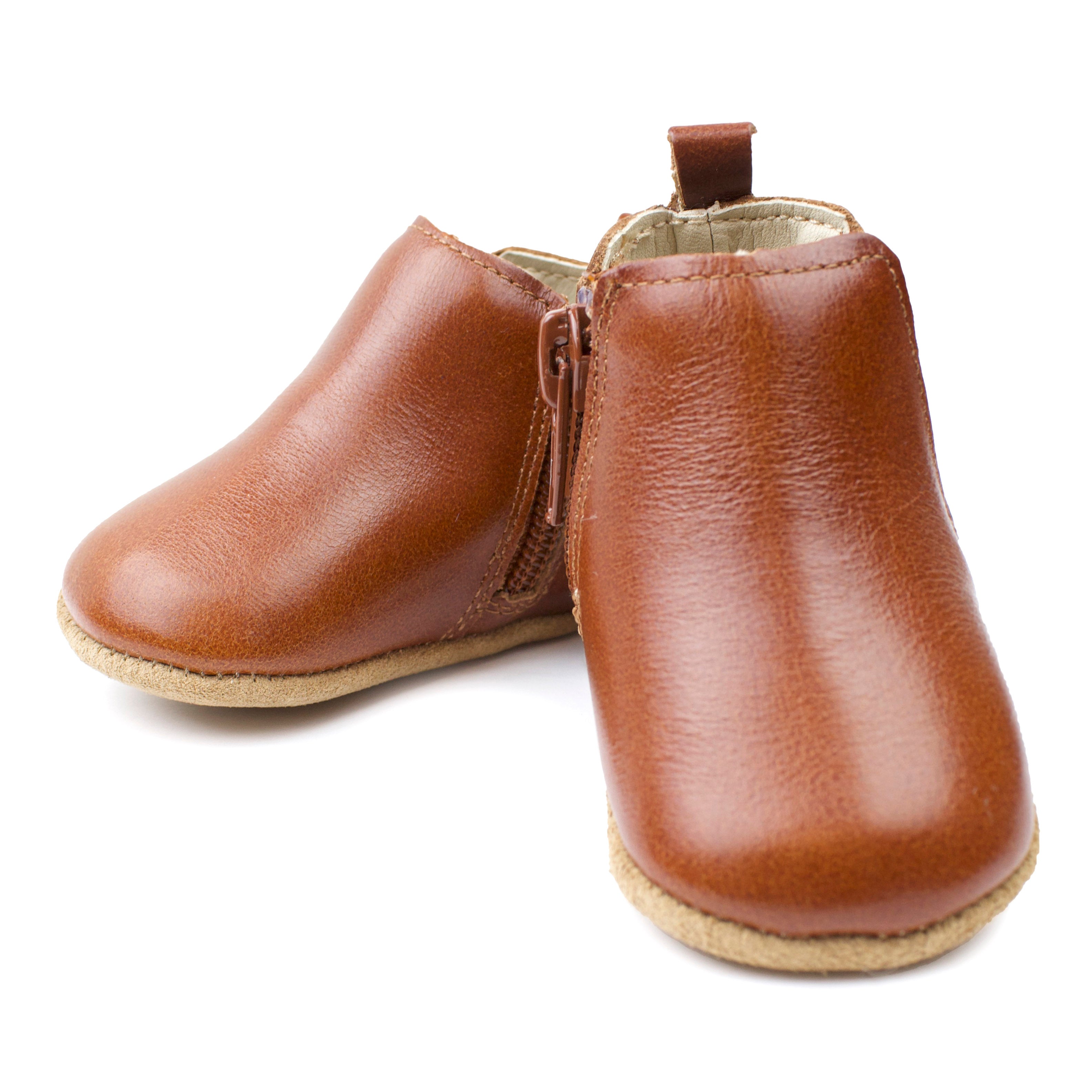 Cognac - Chelsea Boot - Soft Sole