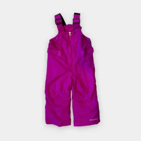 Columbia Magenta Insulated Snow Bib 2T