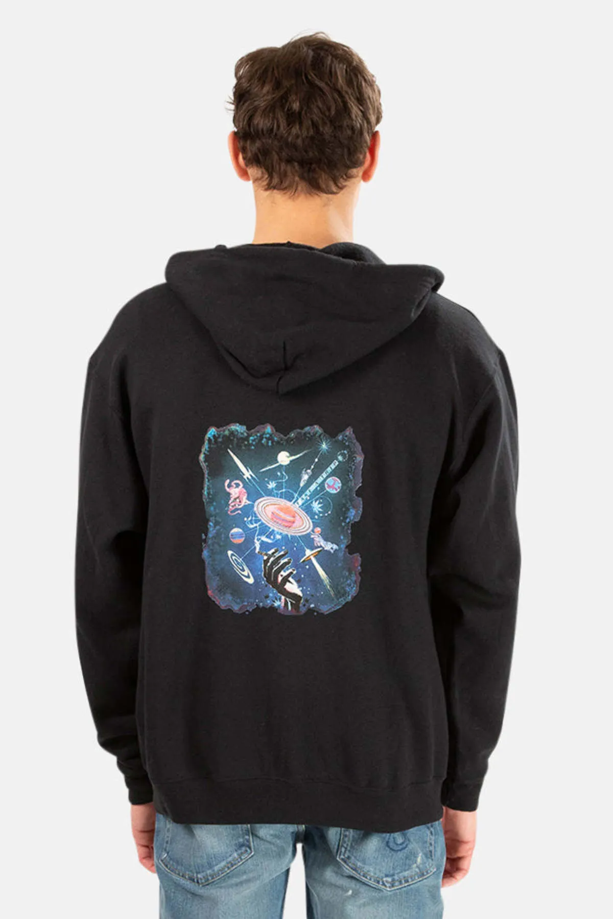 Cosmic Trip Hoodie - Black