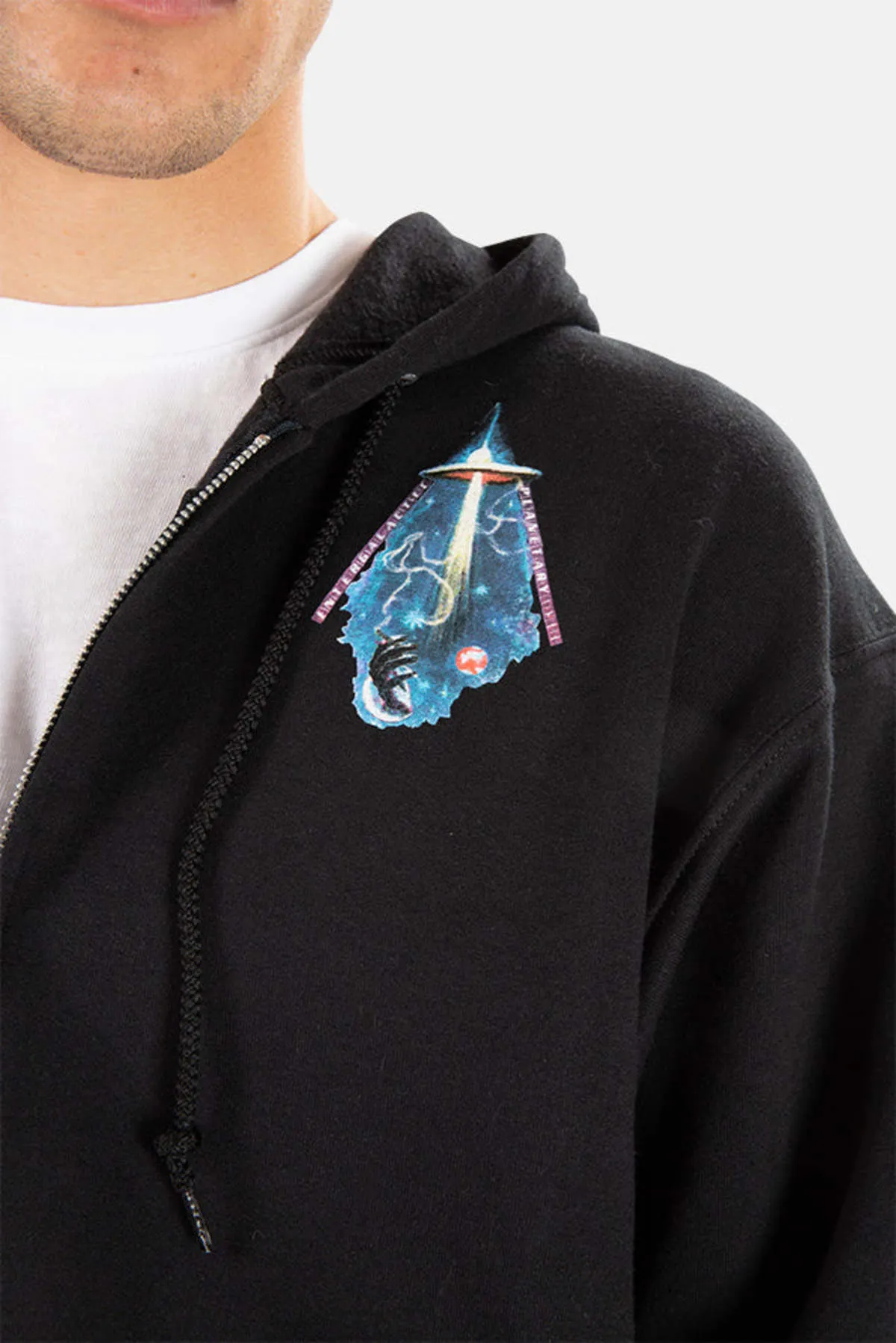 Cosmic Trip Hoodie - Black