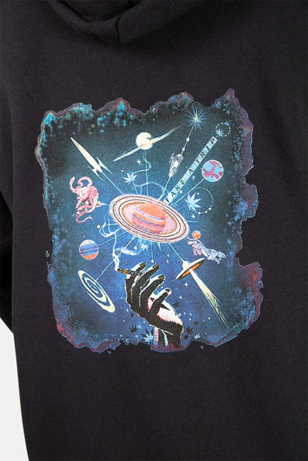 Cosmic Trip Hoodie - Black