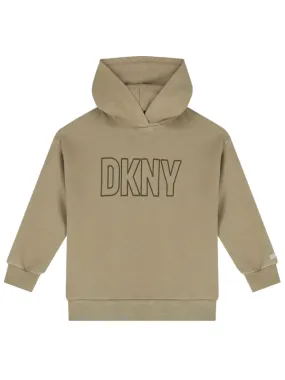 Dkny Sweater Logo Beige