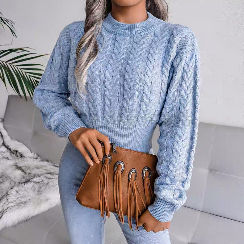 DORIANA SWEATER CROP TOP