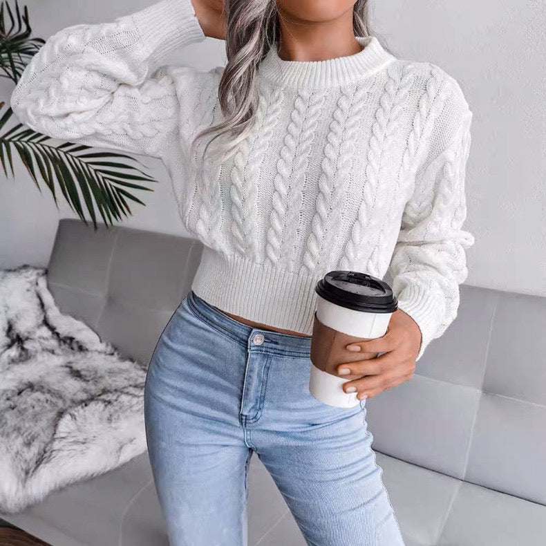 DORIANA SWEATER CROP TOP