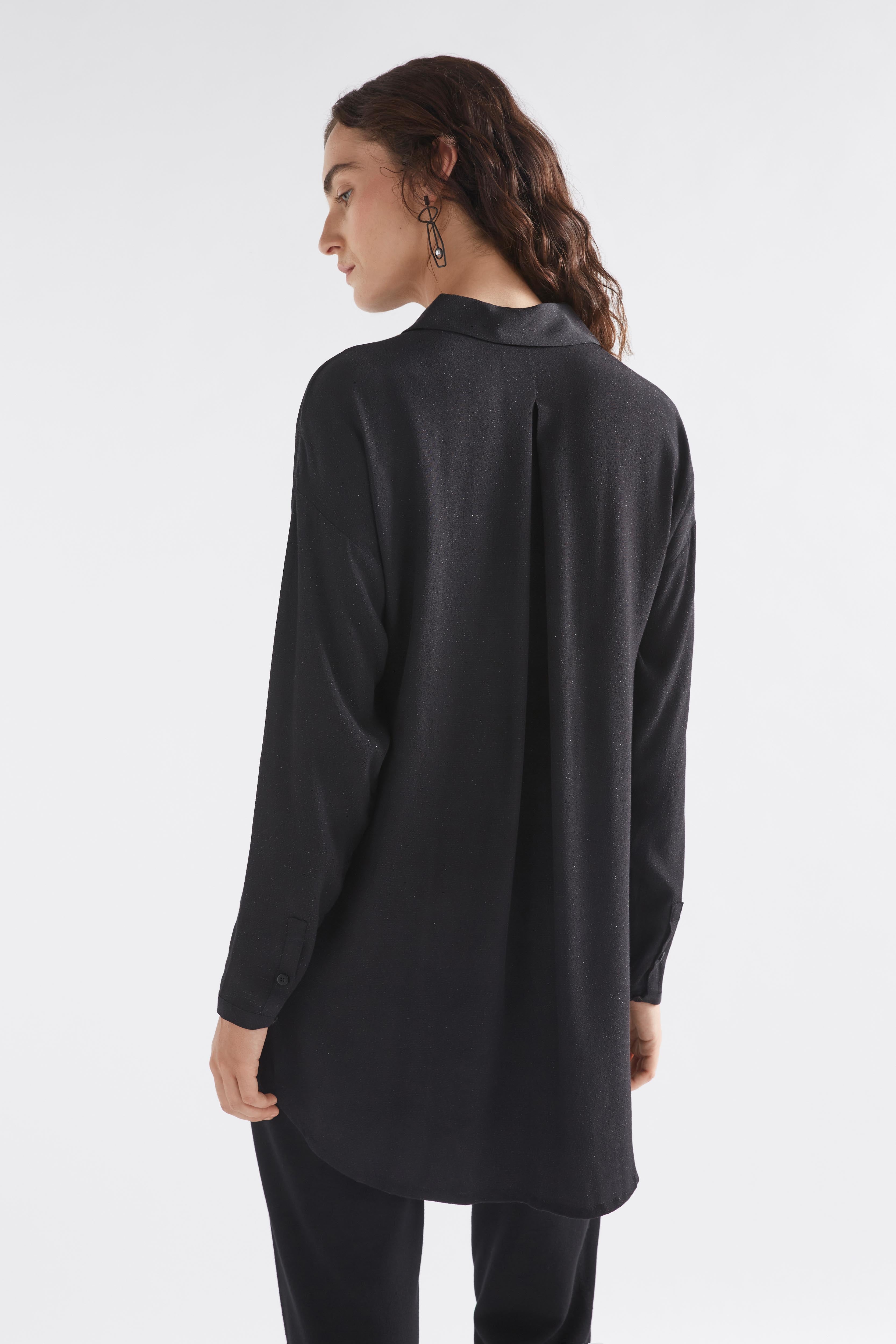 Elk The Label - Blic Sheer Shirt - Black Metallic