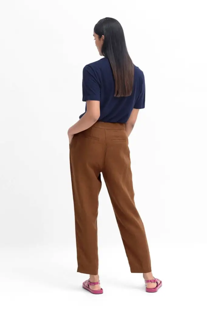 Elk The Label - Fiene Pants - Bronze Brown