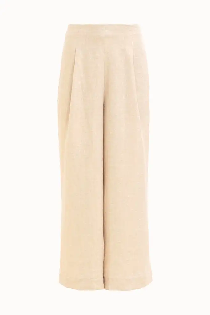 Elk The Label - Metalen Pant - Gold Linen