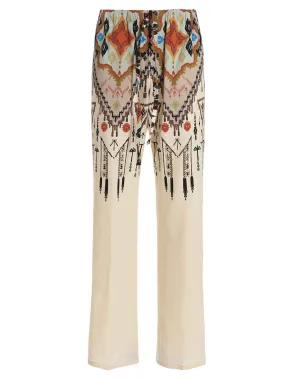 Etro Geometric Printed Straight Leg Pants