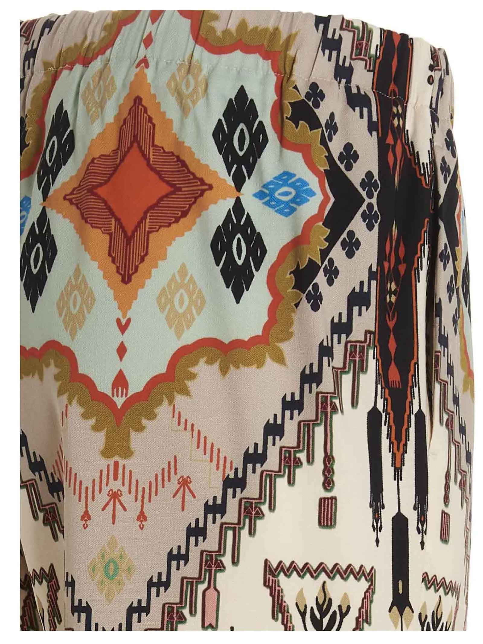 Etro Geometric Printed Straight Leg Pants