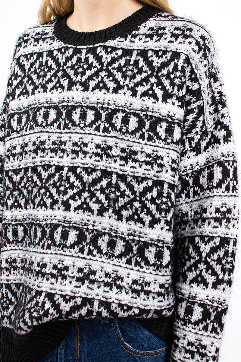 Fairisle Knit Sweater