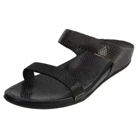 Fitflop Banda Crystal Imi-snake Slide Womens Style : B32