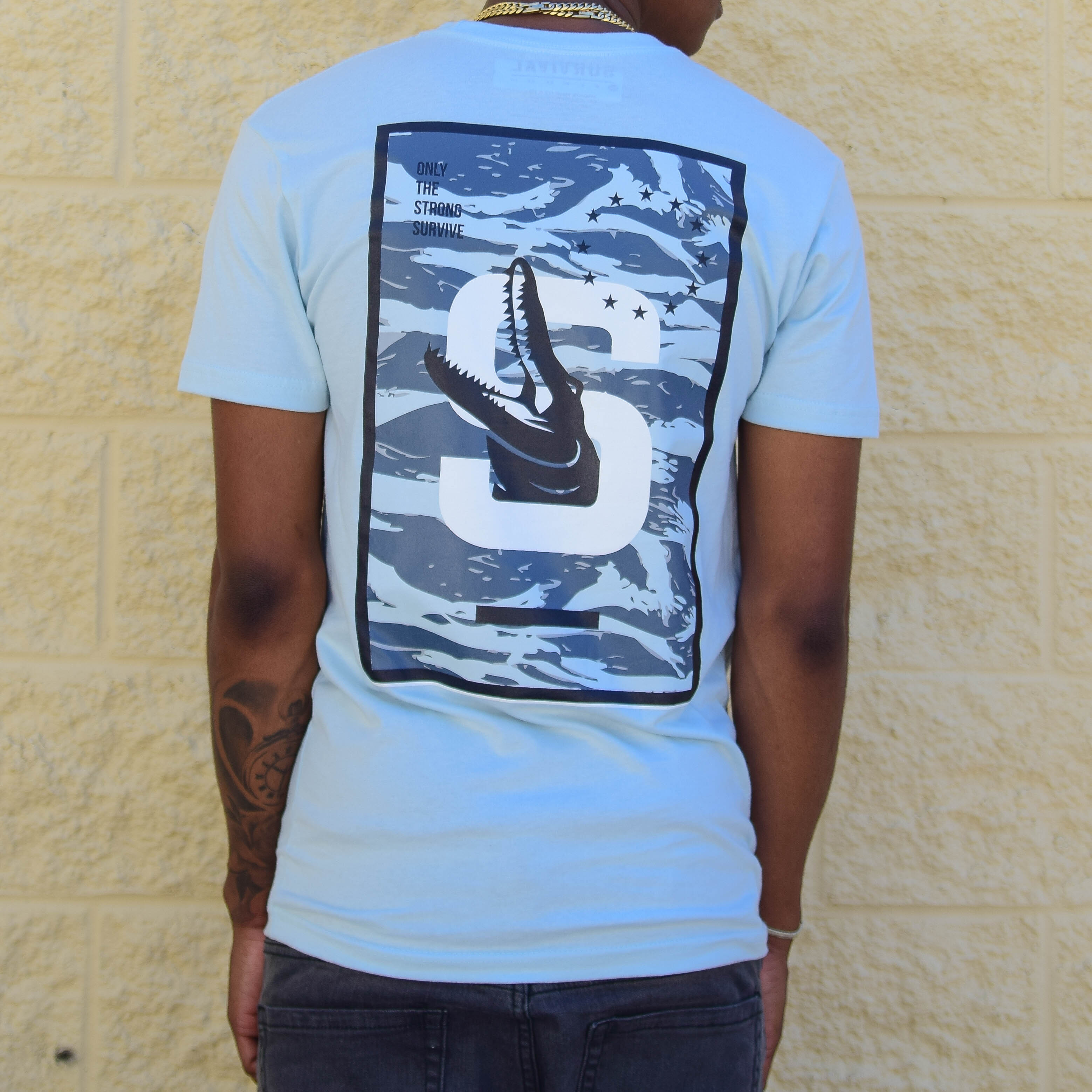 Gator Tee Sky Blue