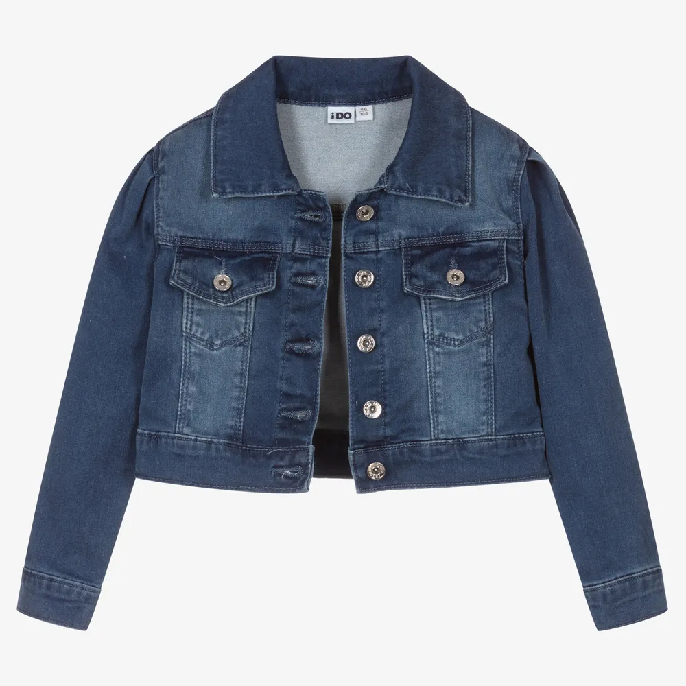 Girls Blue Denim Jacket