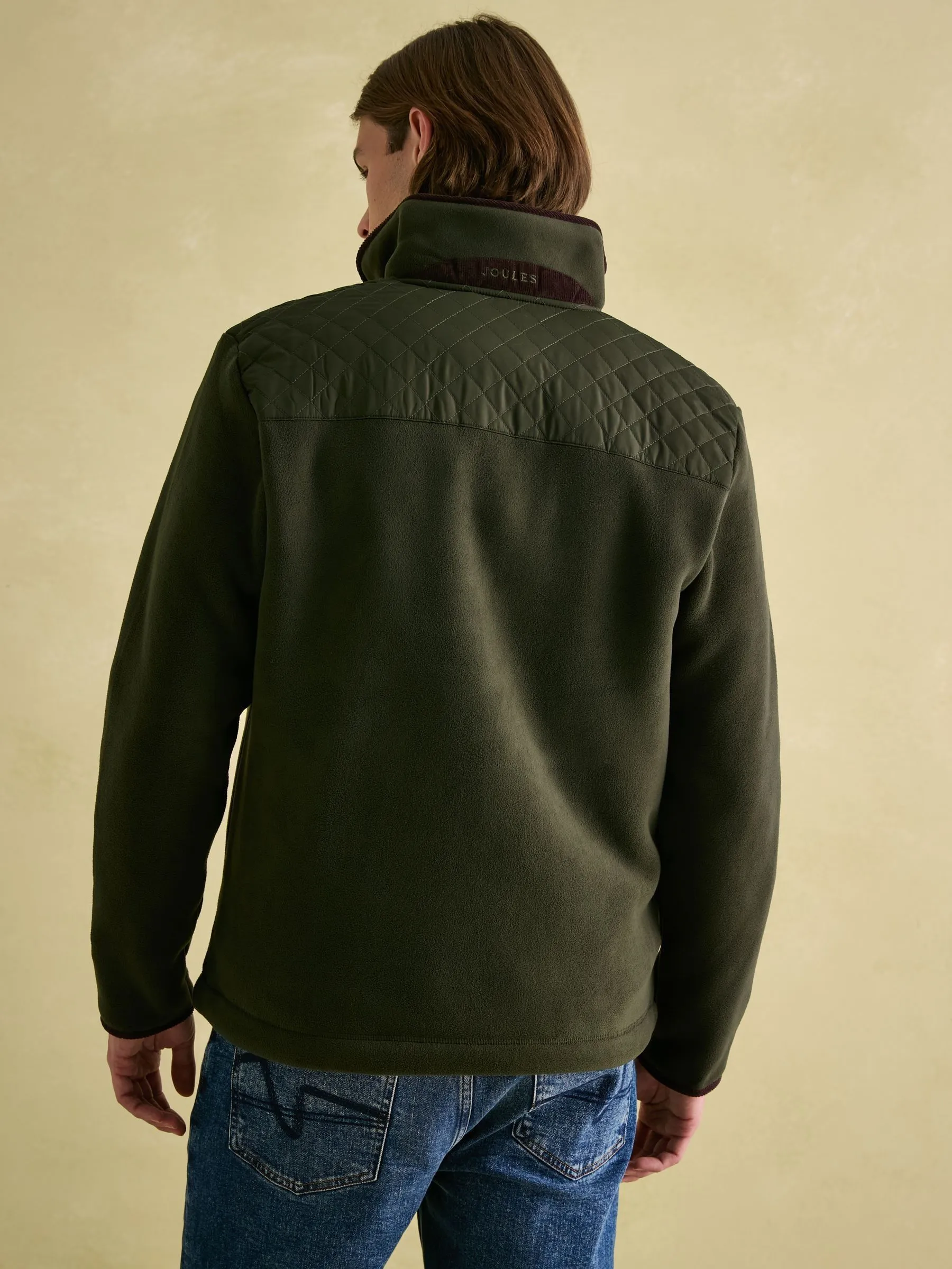 Green Full Zip Fleece Jacket