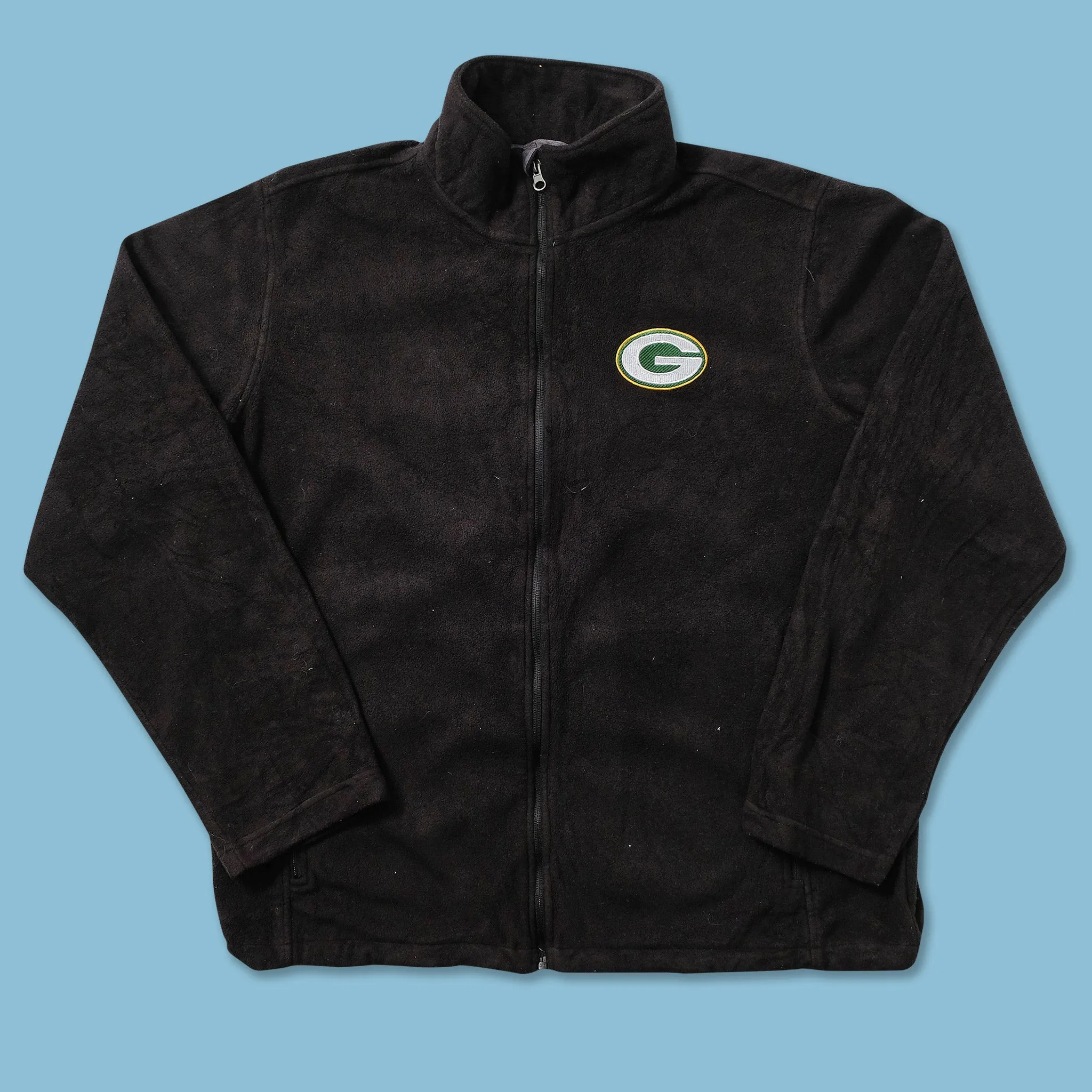 Greenbay Packers Fleece Jacket Large