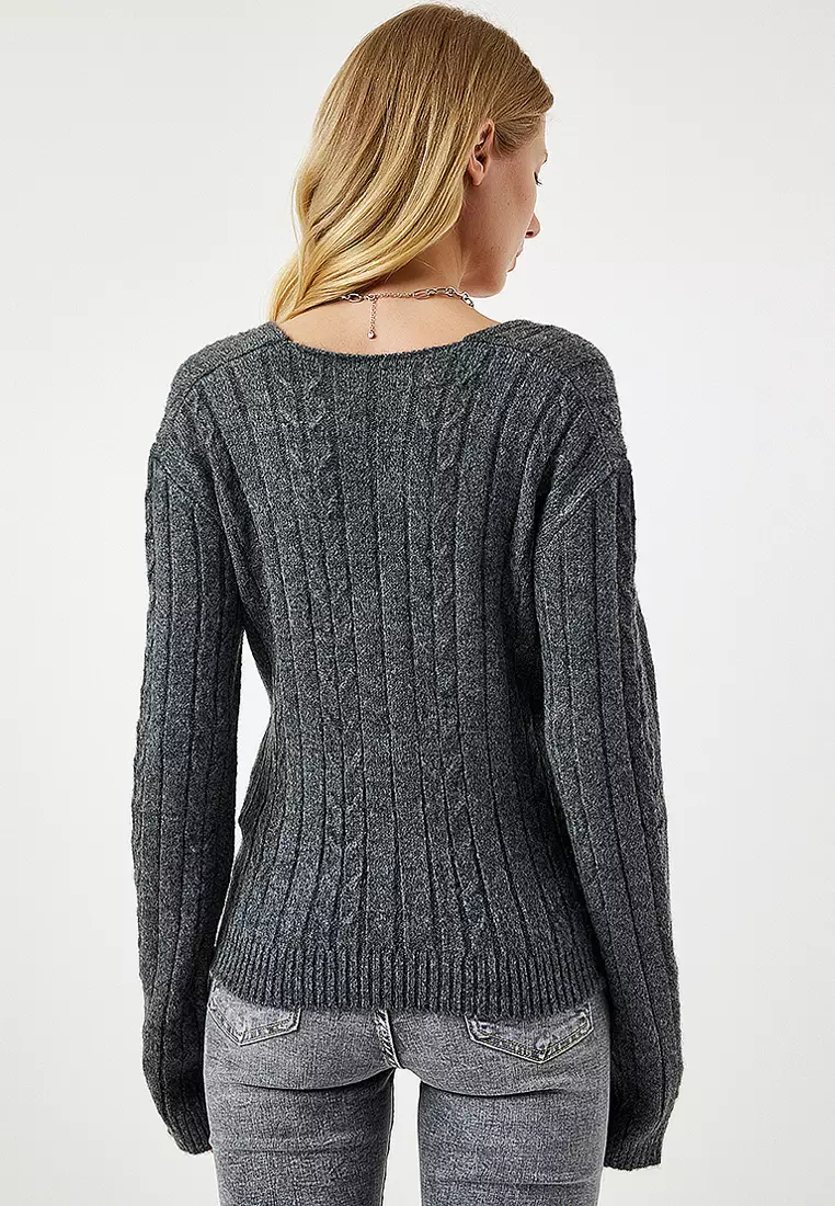 Happiness Istanbul Wrap Sweater