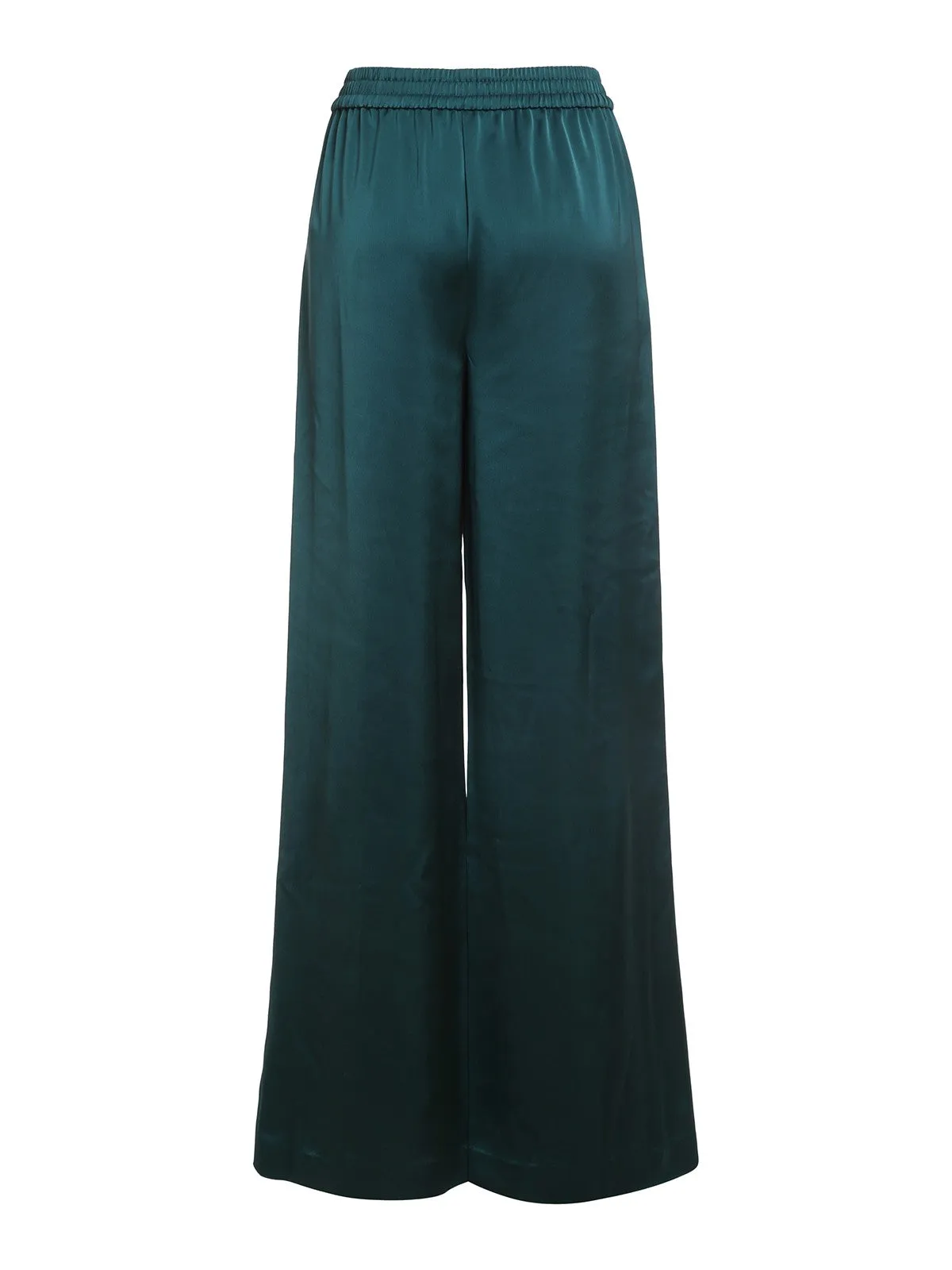 Karl Lagerfeld Satin Wide-Leg Pants