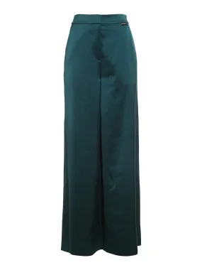 Karl Lagerfeld Satin Wide-Leg Pants