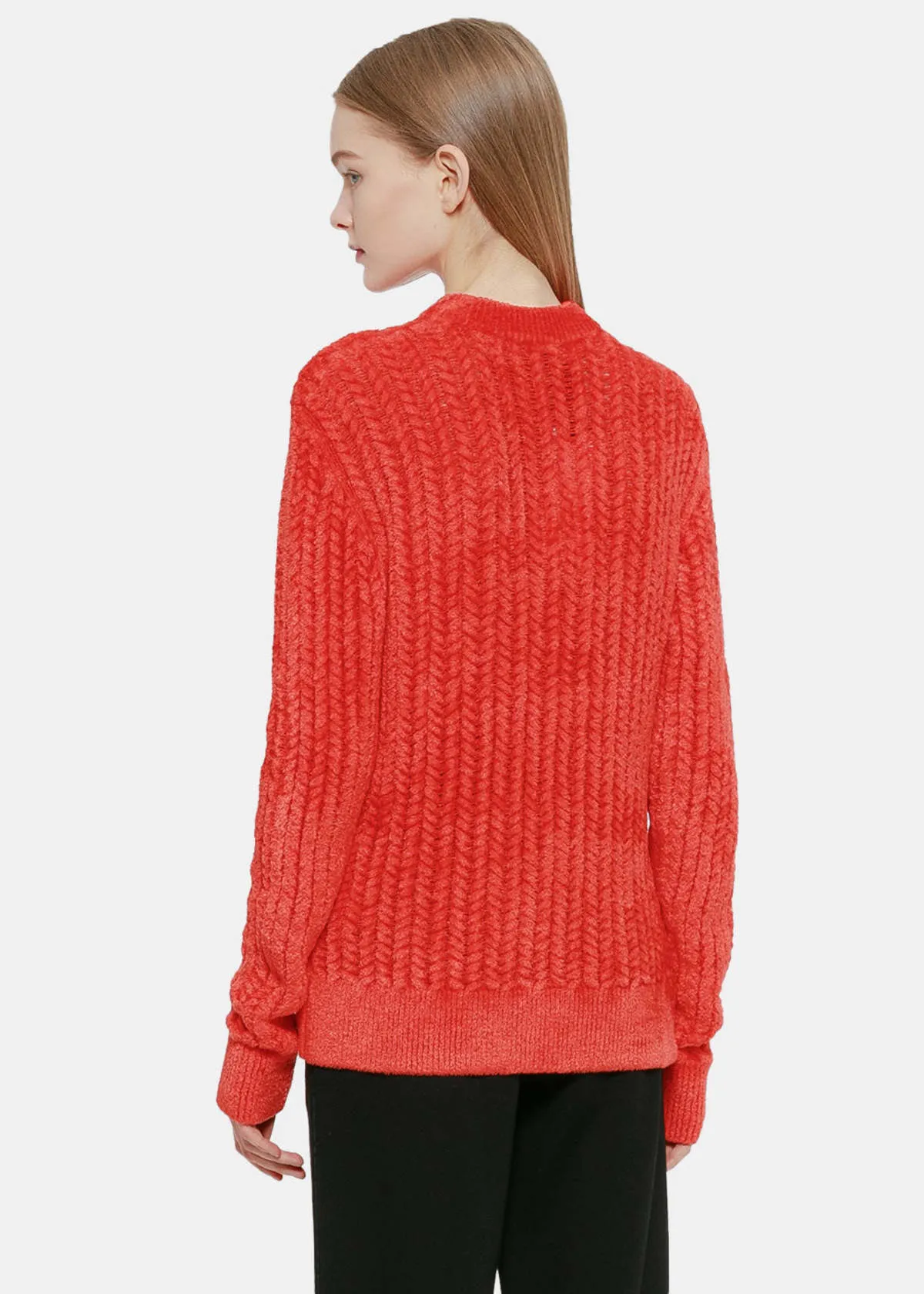 Knit Sweater - Red