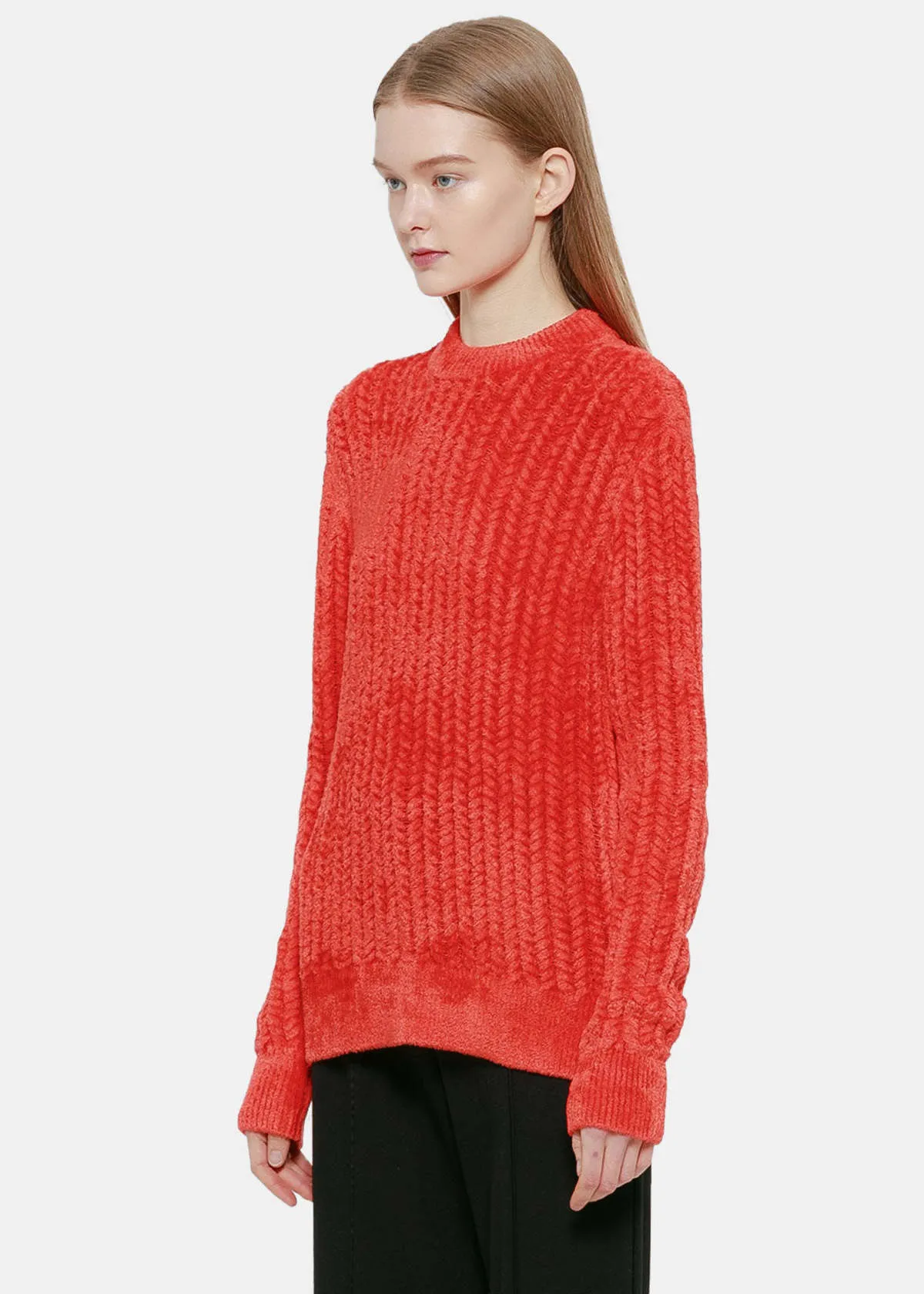 Knit Sweater - Red