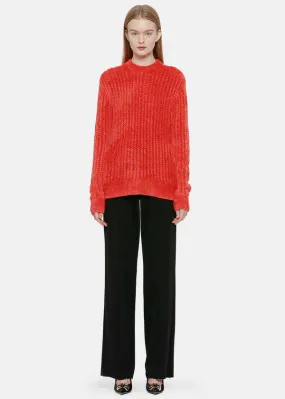 Knit Sweater - Red