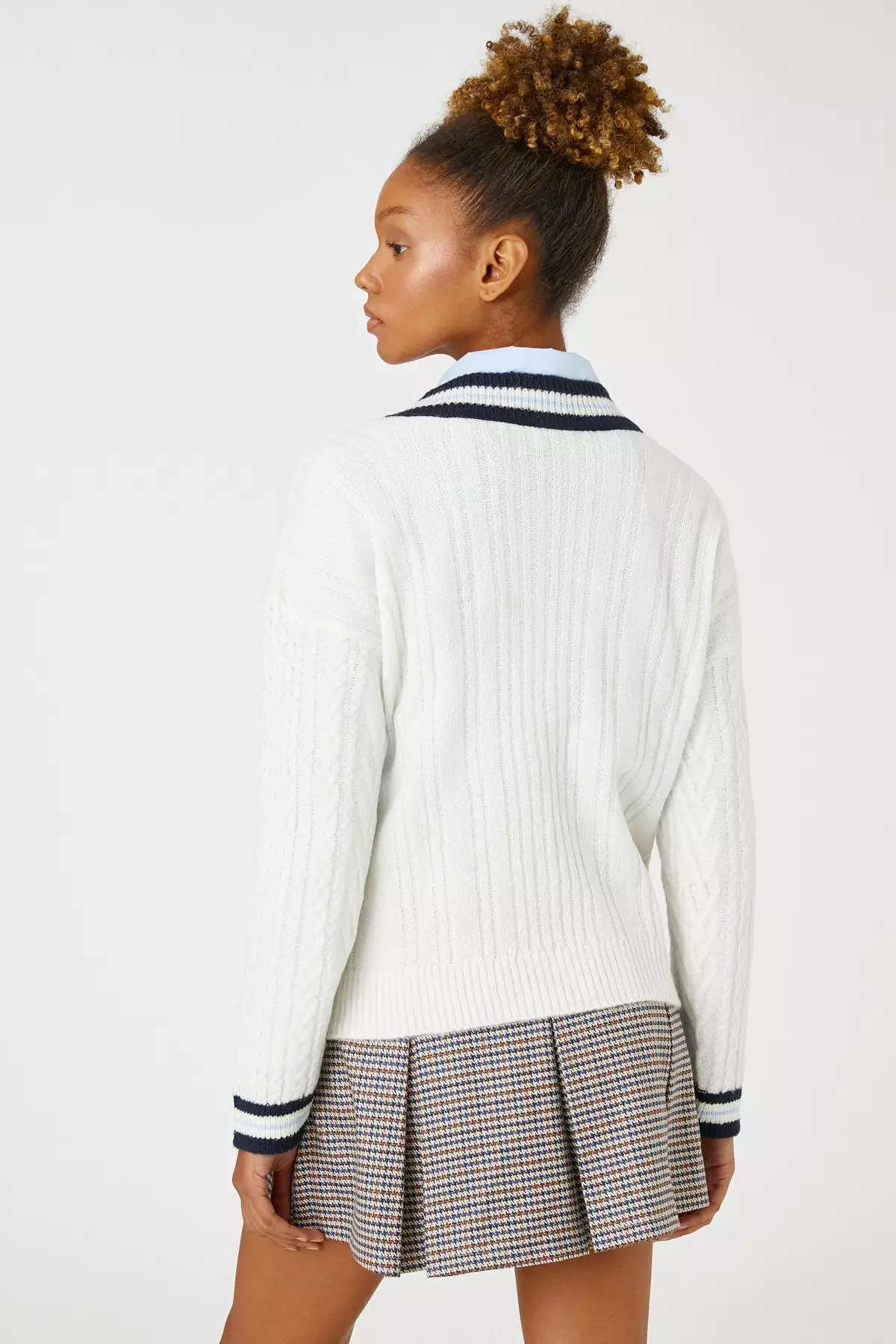 KOTON V-Neck Knit Sweater