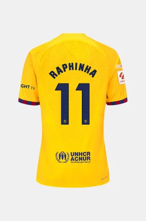 LFP  FC Barcelona fourth shirt 23/24 – Junior  - RAPHINHA