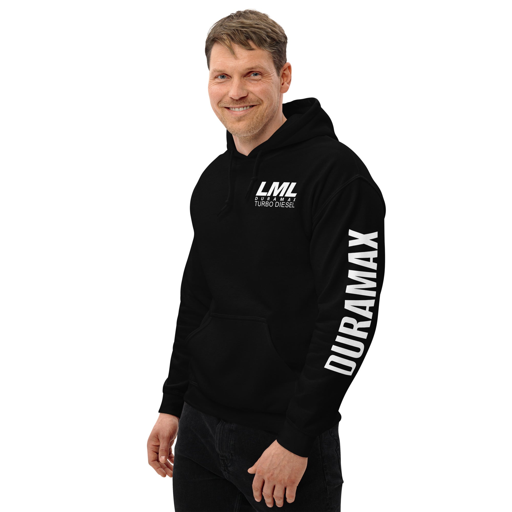 LML Duramax Hoodie Pullover Sweatshirt With Sleeve Print