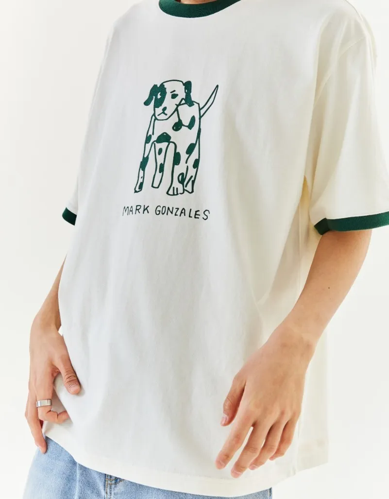 Mark Gonzales  |[MARK GONZALES]★MG PUP RINGER T-SHIRT