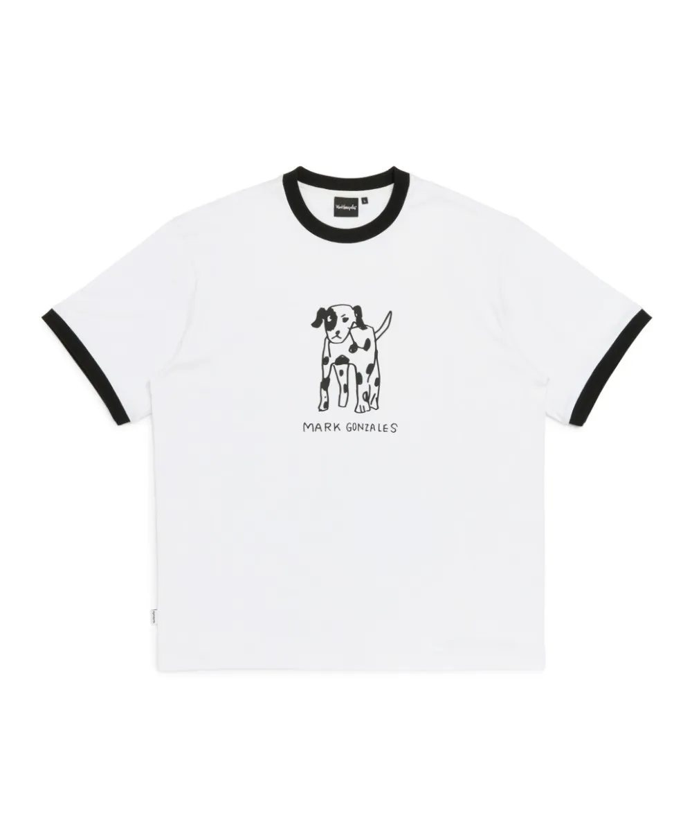 Mark Gonzales  |[MARK GONZALES]★MG PUP RINGER T-SHIRT