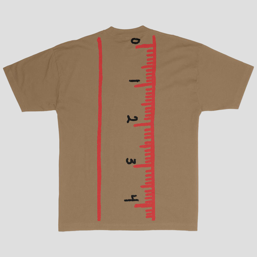 MEASURE UP TEE KHAKI