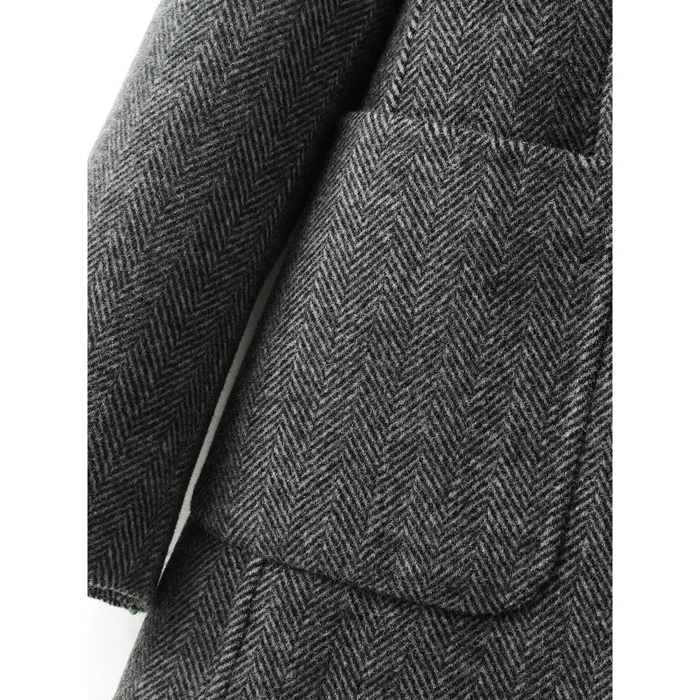 Men's Double-sided Wool Single Breasted Business Casual Autumn Coat