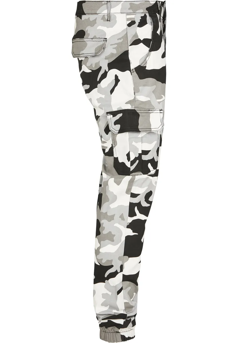 Men's trousers URBAN CLASSICS - Camo - TB3137 - snow camo  -  Metal-shop