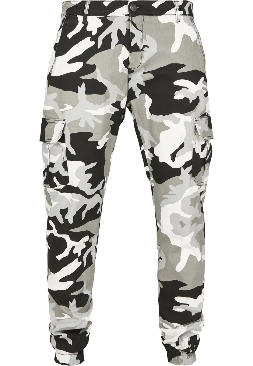 Men's trousers URBAN CLASSICS - Camo - TB3137 - snow camo  -  Metal-shop