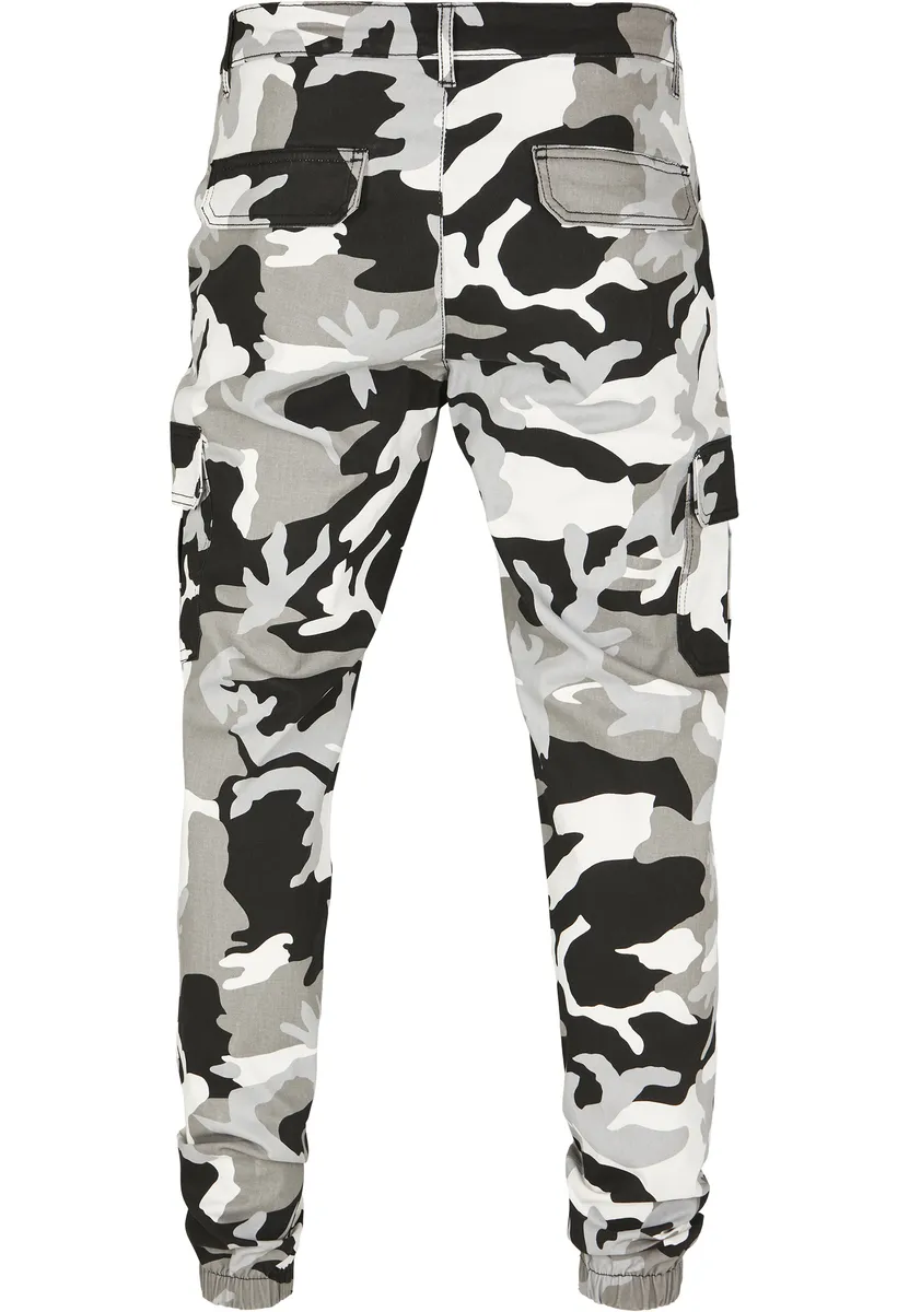 Men's trousers URBAN CLASSICS - Camo - TB3137 - snow camo  -  Metal-shop