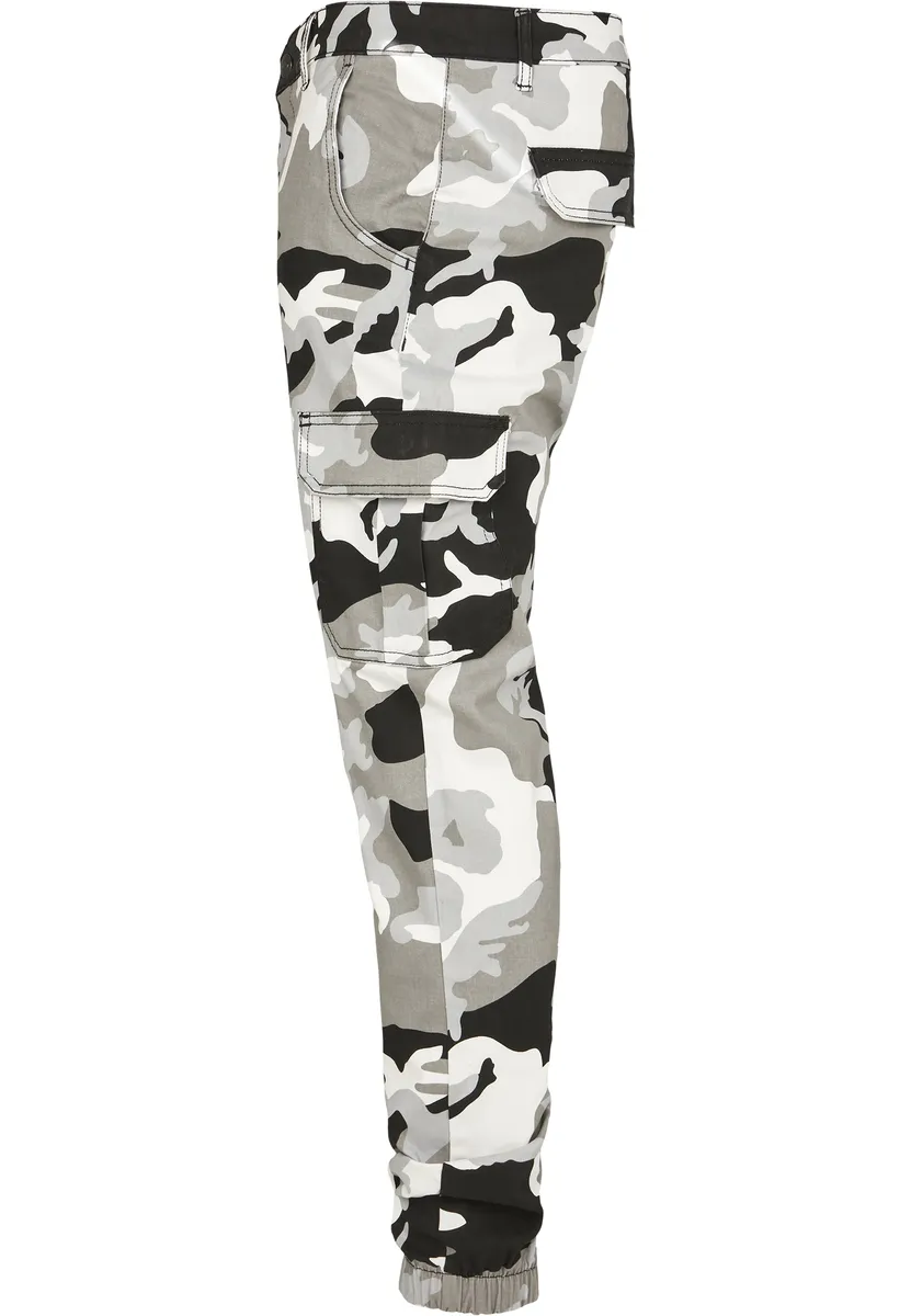 Men's trousers URBAN CLASSICS - Camo - TB3137 - snow camo  -  Metal-shop