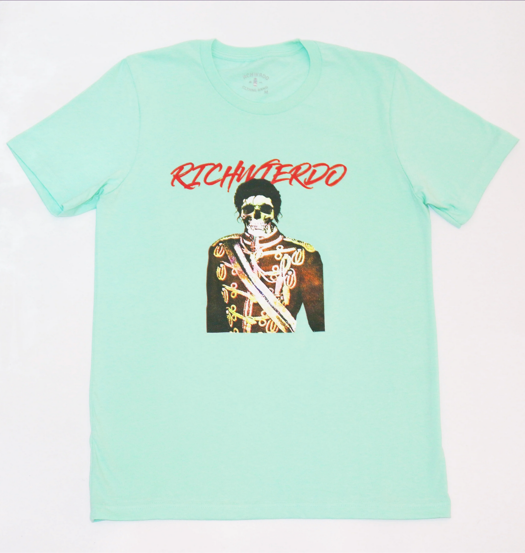 MJ SKULL TEE (MINT)