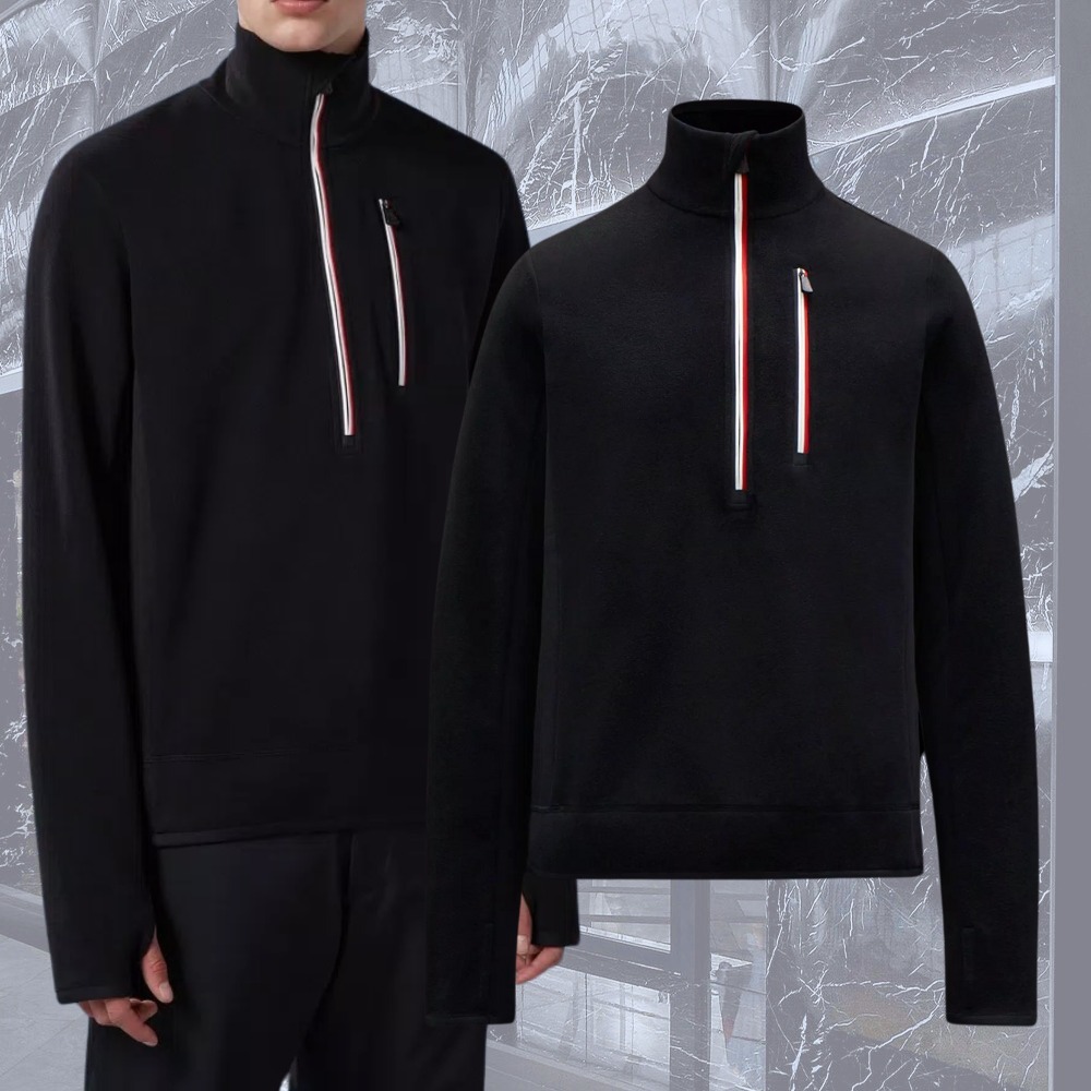 MONCLER  |Fleece Turtleneck Sweater