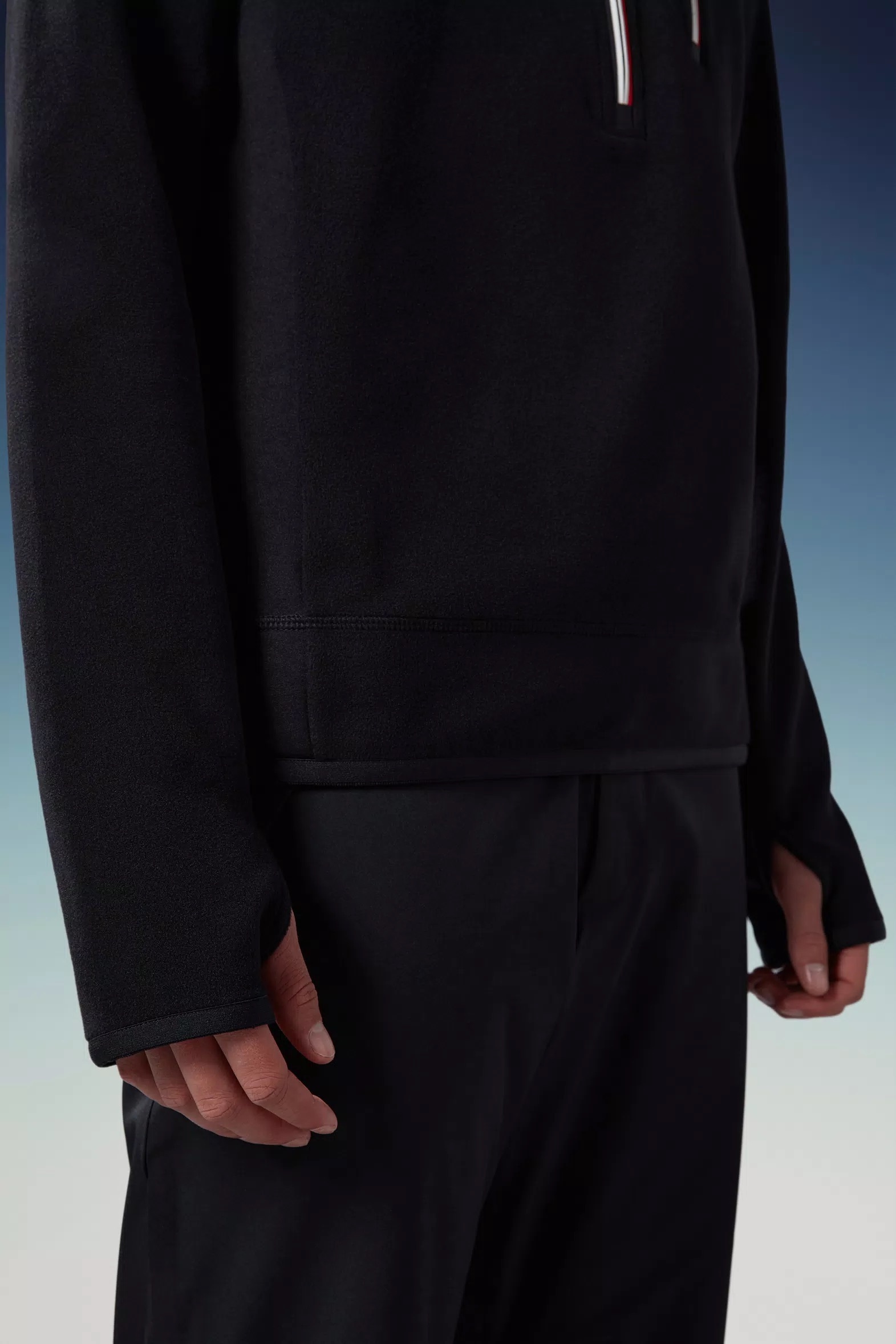 MONCLER  |Fleece Turtleneck Sweater