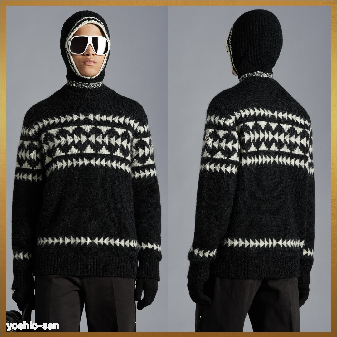 MONCLER  |Mohair Jacquard Sweater