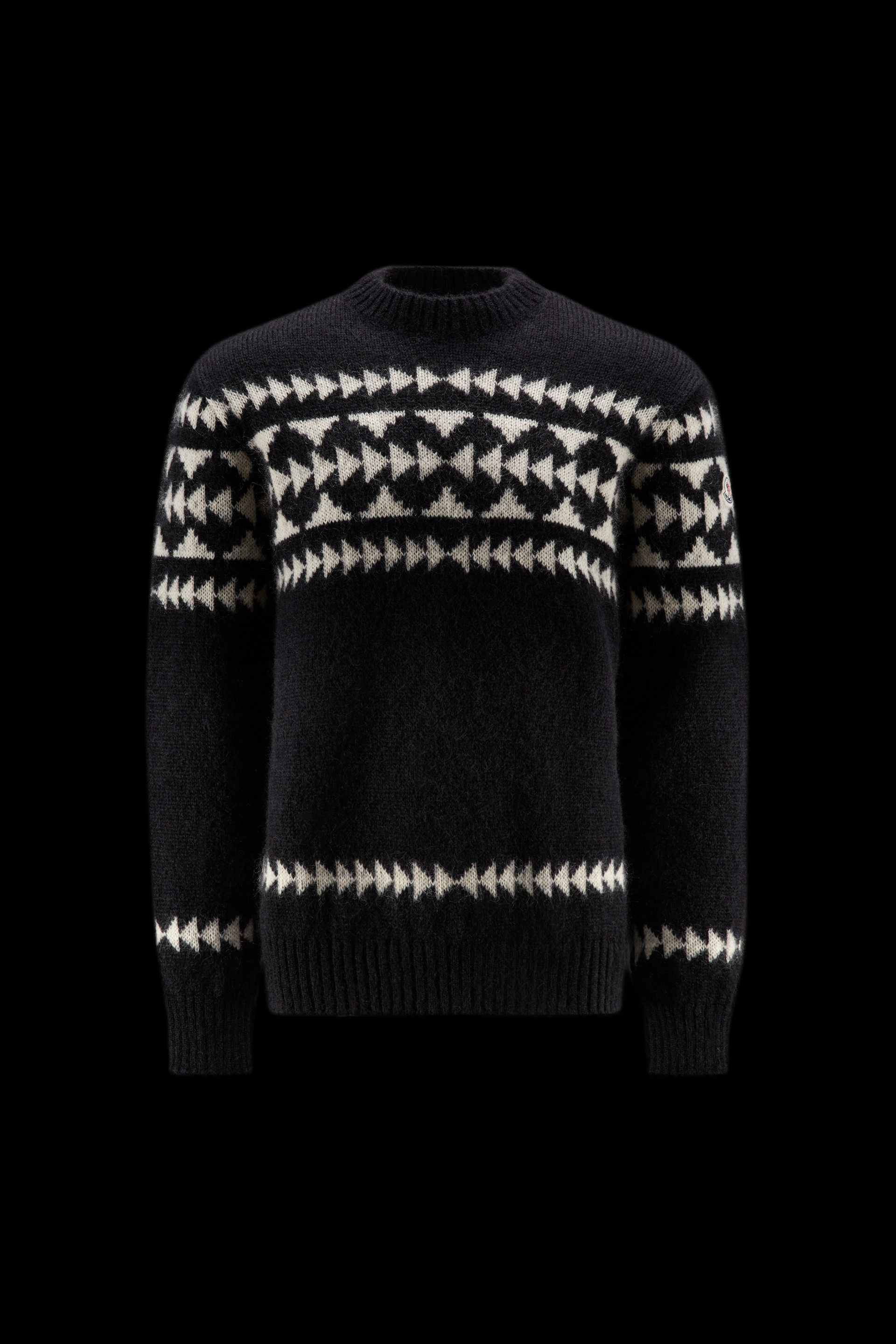 MONCLER  |Mohair Jacquard Sweater