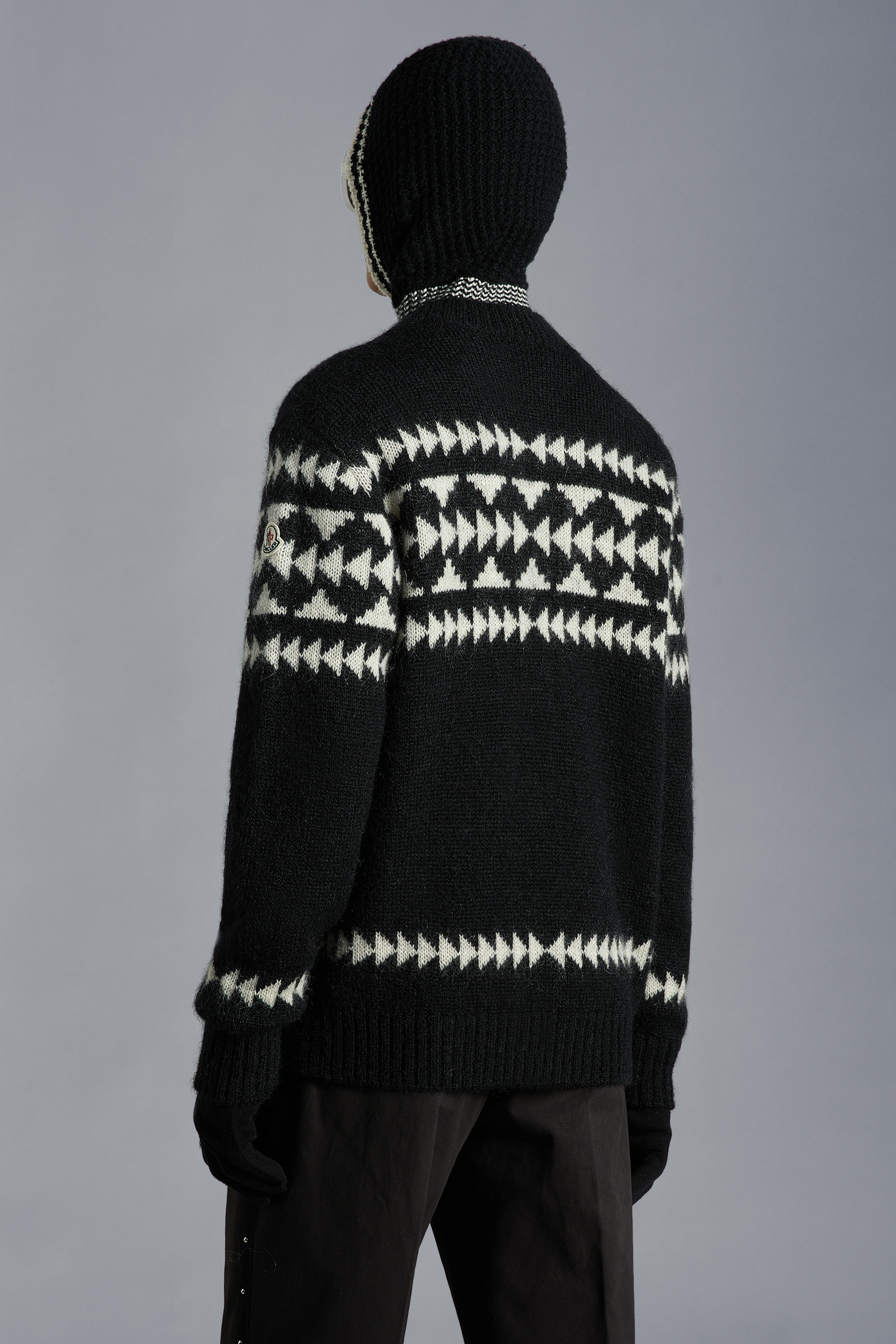 MONCLER  |Mohair Jacquard Sweater