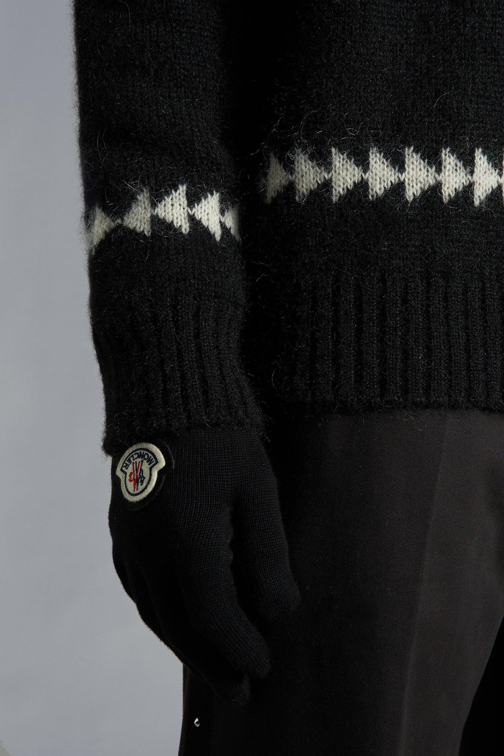 MONCLER  |Mohair Jacquard Sweater